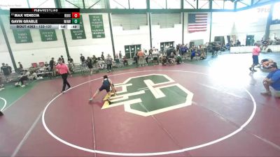 133-137 lbs Cons. Round 2 - Max Venecia, Naperville North vs Gavin Grable, Valparaiso