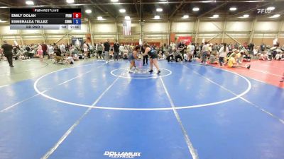 107 kg Rr Rnd 1 - Emily Dolan, Primus WC - GHSE vs Esmeralda Tellez, South Hills Wrestling Academy - GHSE