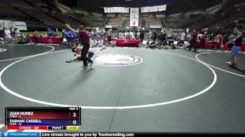 195 lbs Placement Matches (16 Team) - Juan Nunez, CMWA vs Tasman Cassell, TCWA