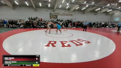 215 lbs Cons. Round 4 - Ben Reish, Canon City vs Degan Baca, Cleveland