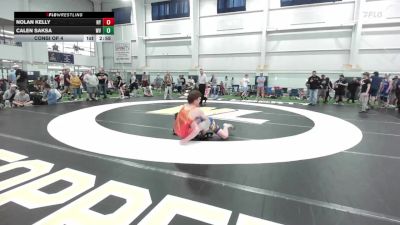 S-150 lbs Consi Of 4 - Nolan Kelly, NY vs Calen Saksa, WV