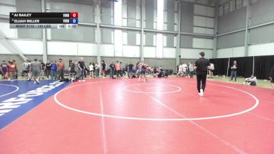 120 lbs Cons. Sub-semis - AJ Bailey, FordDynastyWrestlingClub vs Elijah Miller, FordDynastyWrestlingClub