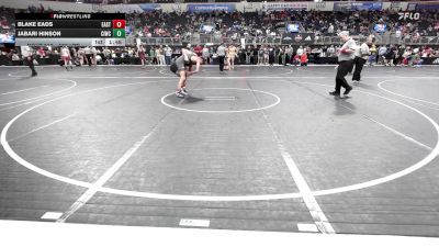 155 lbs Quarterfinal - Blake Eads, East Kansas Eagles vs Jabari Hinson, CIWC-Team Intensity
