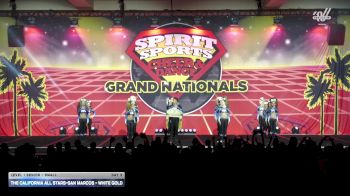 California All Stars - White Gold [2026 L1 Senior - Small Day 3] 2026 Spirit Sports Grand Nationals