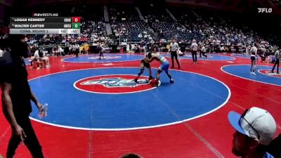 2A-157 lbs Cons. Round 2 - Logan Kennedy, Cook vs Walter Carter, Sumter County