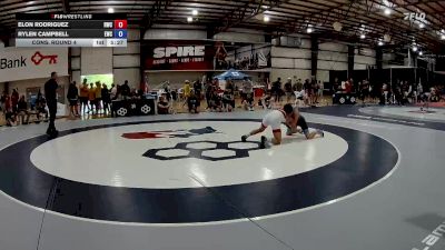 61 kg Cons. Round 4 - Elon Rodriguez, Ranger Wrestling Club vs Rylen Campbell, Eagles Wrestling Club