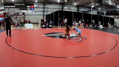 61 kg Cons. Round 4 - Gauge Shipp, Blue & Gold Wrestling Club vs Sam Cherichello, Charleston Regional Training Center