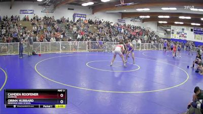190 lbs 3rd Place Match - Camden Roofener, Glencoe vs Orinn Hubbard, Redmond High School