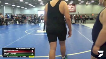 285 lbs Round 3 - Brayden Ratliff, GWC vs Talen Looney, GWC