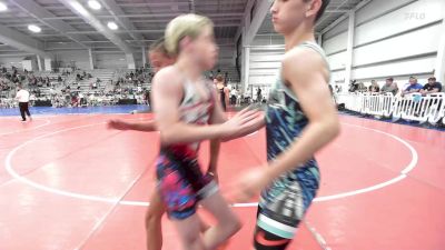 95 lbs Rr Rnd 2 - Cam Longstreth, Quest School Of Wrestling ES vs Ethan VanDyke, Team Michigan