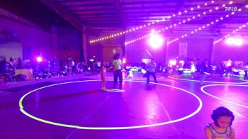 64 lbs Consi Of 16 #2 - Delaney Richardson, Team Garcia vs Skylar Leber, Devils Wrestling