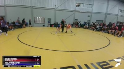 180 lbs 4th Wrestleback (16 Team) - Jayde Massa, Georgia Blue vs Irelynn Laurin, Tennessee Red