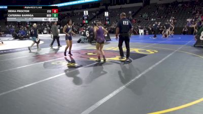 105 lbs Round Of 32 - Caterina Barriga, Middletown (NC) vs Reika Proctor, Steele Canyon (SD)