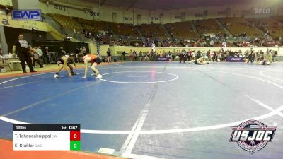 119 lbs Consi Of 4 - Talon Tahdooahnippah, Elgin Wrestling vs Eli Stahler, Cowboy Wrestling Club