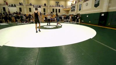 165 lbs Quarterfinal - Nathan Hicks, Bristol-Plymouth vs Nicholas Rogers, Mt. Hope