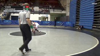 133 lbs Cons. Round 5 - Cj Davis, Central vs Javin Douglas, University Of The Ozarks