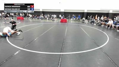 113 lbs Patrick Winseman, New York vs Michiah Gillins Jr, Florida