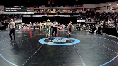 5A 127 lbs Champ. Round 1 - Alejandro Garcia, Centennial vs Jayden Morfin, Albuquerque