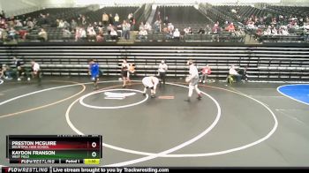 288 lbs Champ. Round 1 - Kaydon Franson, West Field vs Preston McGuire, Bountiful High School