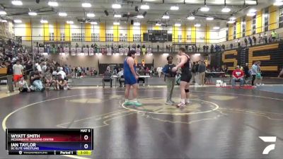 285 lbs Quarterfinal - Wyatt Smith, McDominate Training Center vs Ian Taylor, DC Elite Wrestling