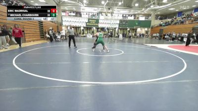 190 lbs Cons. Round 5 - Eric Madrigal, Newport Harbor vs Michael Charbourn, Brea Olinda