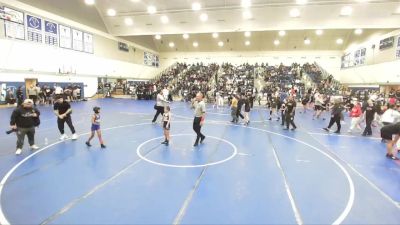 63 lbs 5th Place Match - Alijah Moreno, SoCal Hammers Wrestling vs Rex Hilgenberg, Rough House