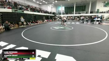 165 lbs Champ. Round 1 - Kannon Grant, Cody vs Luke Petersen, Thunder Ridge