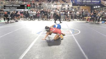 105 lbs Semifinal - Hananeel Gregoire, Freedom vs Kiera Partello, Barron G Collier