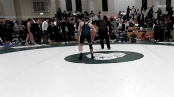 190 lbs Quarterfinal - Adam Loebl, Sharon vs Peter Clarke, Hanover
