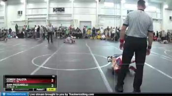 92 lbs Round 3 (8 Team) - Cordy Zalota, Revival Y vs Sam Passarelli, Rambler