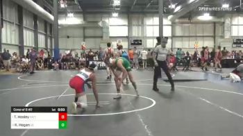 132 lbs Consi Of 8 #2 - Tavius Hosley, Patton Trained vs Kevin Hogan, G2