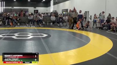 75 lbs Round 2 (8 Team) - Austin Conley, Patriots Wrestling Club vs Bennett Hoffberg, Gotcha Illinois (IL)