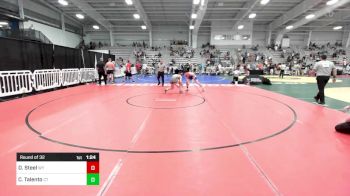 152 lbs Round Of 32 - Dane Steel, WY vs Caiden Talento, CT