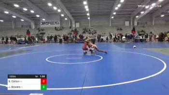 132 lbs Prelims - Stephen Cotton, NC vs Jonah Bowers, KY