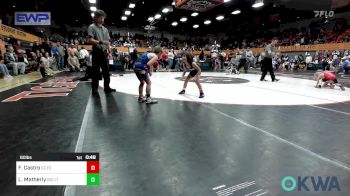 60 lbs Round Of 32 - Frankie Castro, CCYO vs Liam Matherly, Bridge Creek Youth Wrestling