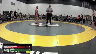 119 lbs Round 3 (6 Team) - Ayden Hudson, Rebellion vs Bode Bratsburg, Nebraska Elite