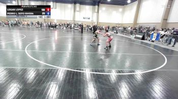 106-120 lbs Rr Rnd 3 - Logan Lopez, Venice Takedown Club vs Pedro L. Soto Rivera, Ecedao