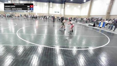 106-120 lbs Rr Rnd 3 - Logan Lopez, Venice Takedown Club vs Pedro L. Soto Rivera, Ecedao