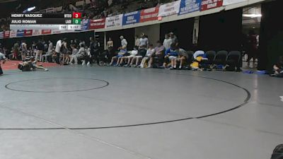 150 lbs Placement (16 Team) - Julio Roman, Lakeside vs Henry Vasquez, Mount Dora