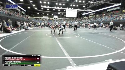 105 lbs 1st Place Match - Rocky Thompson, Open Mats Wrestling Club vs Maysen Perkins, Greater Heights