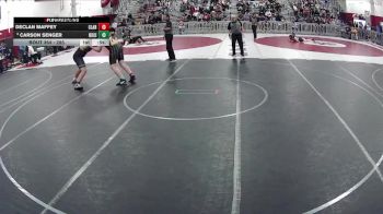 285 lbs Cons. Round 2 - Declan Maffey, Clark vs Carson Senger, Boulder City