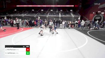 83 lbs Semifinal - Jaxson McPherson, Athlos Wrestling vs Cooper Heffelman, Legacy Boltz