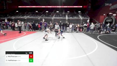 83 lbs Semifinal - Jaxson McPherson, Athlos Wrestling vs Cooper Heffelman, Legacy Boltz