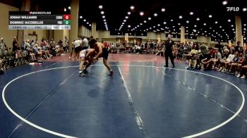 150 lbs Round 2 (6 Team) - Dominic Iacobellis, PWC vs Jonah Williams, Crossroads Wrestling