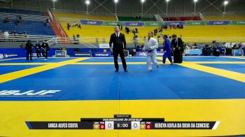 Kercya Kayla Da Silva Da Conceiç vs Ianca Alves Costa 2026 Brasileiro Jiu-Jitsu IBJJF