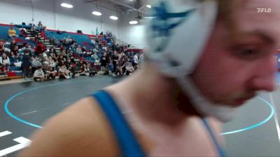 285 lbs Finals (2 Team) - Ethan Peper, Luther vs Owen Reber, Alvernia University