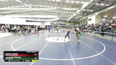 285 lbs Champ. Round 1 - Amarion Wilson, Greensboro vs Justin Smoot, Johnson & Wales (RI)