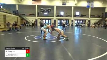 215 lbs Quarterfinal - Lucas Doyle, Council Rock South vs Jason Henderson, Delaware Valley