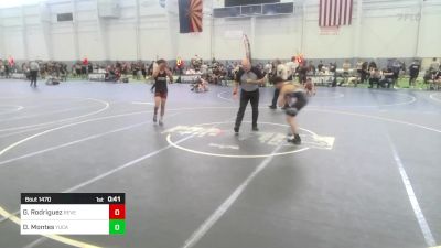 109 lbs Consi Of 4 - Gavin Rodriguez, Reverence Grappling vs Damian Montes, Yucaipa Thunder WC