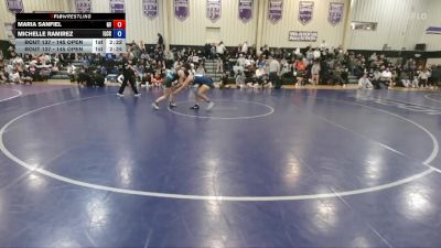 145 Open Cons. Round 1 - Michelle Ramirez, Iowa Lakes CC vs Maria Sanfiel, Grand View University
